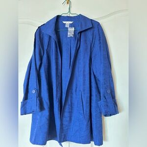 Peter Nygard Blue Women's Mantel Size 16